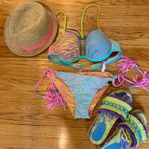 Victoria’s Secret reversible sequin bikini